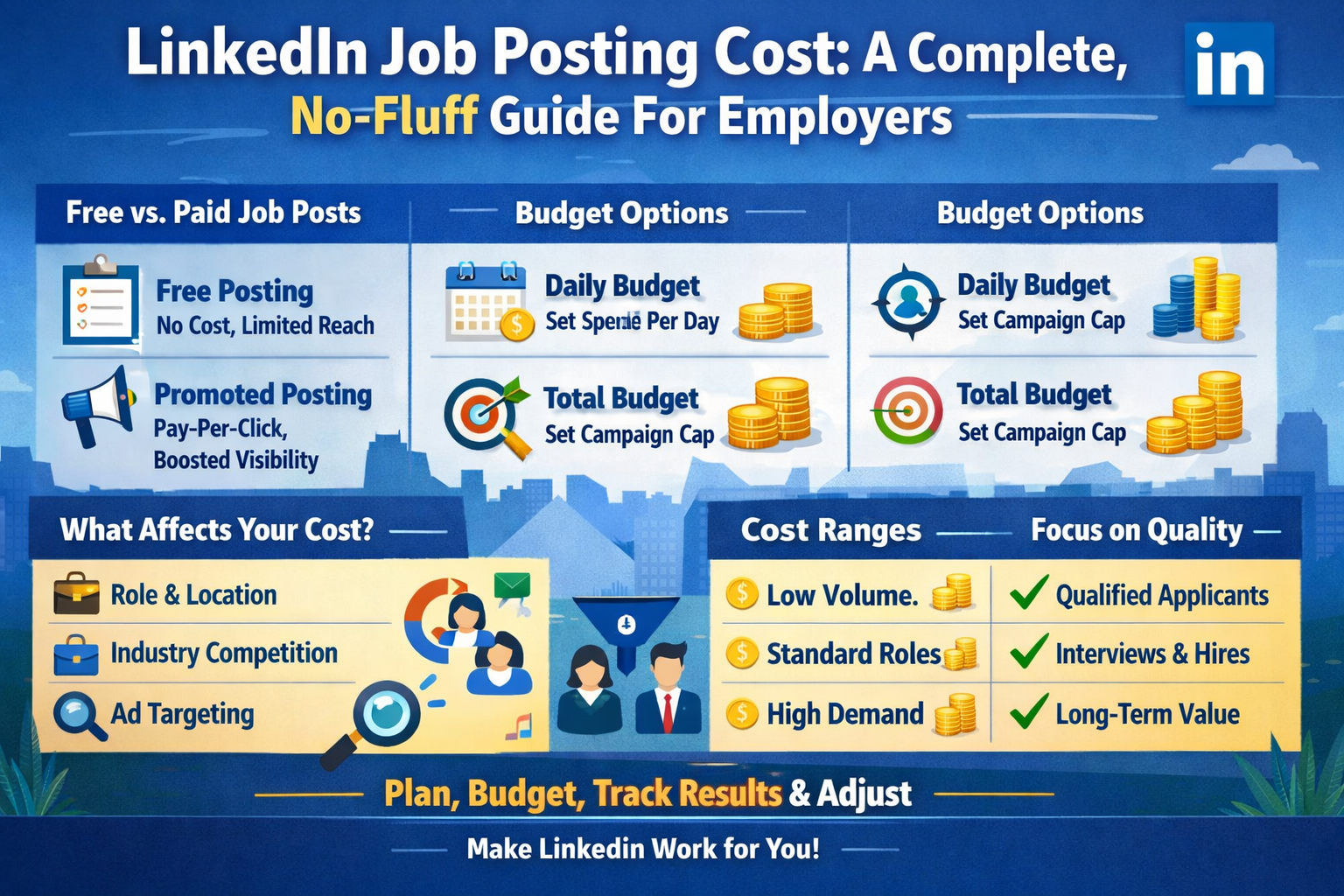 LinkedIn job posting cost