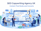 SEO copywriting agency UK team creating content that ranks and converts for British businesses