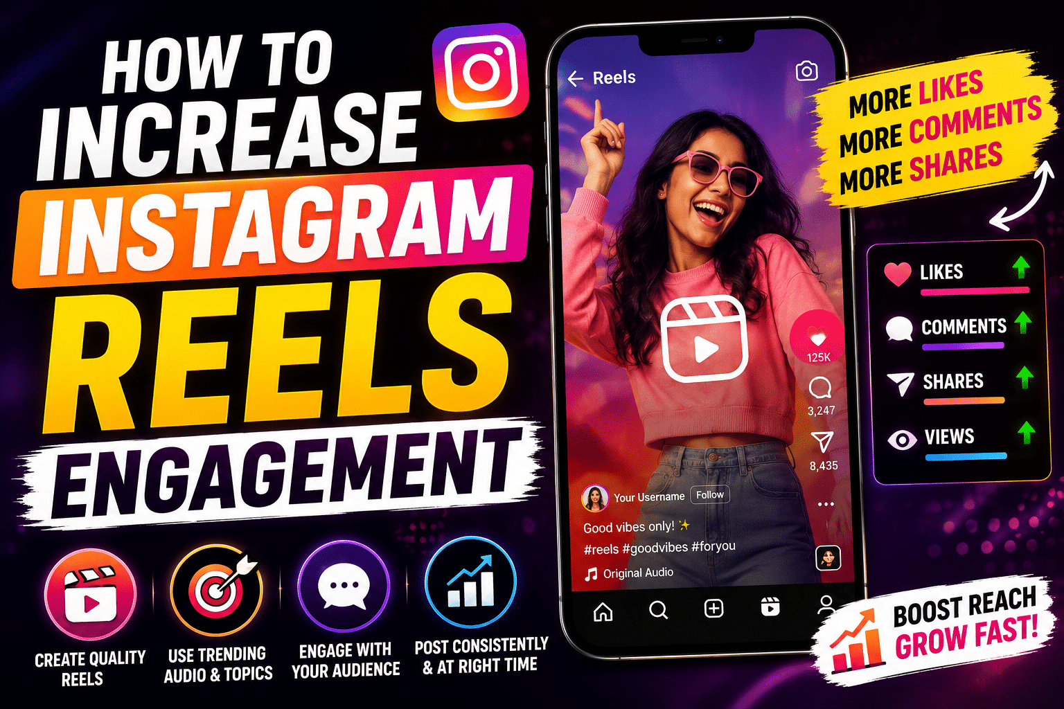 How to Increase Instagram Reels Engagement in 2026: 15 Proven Tips