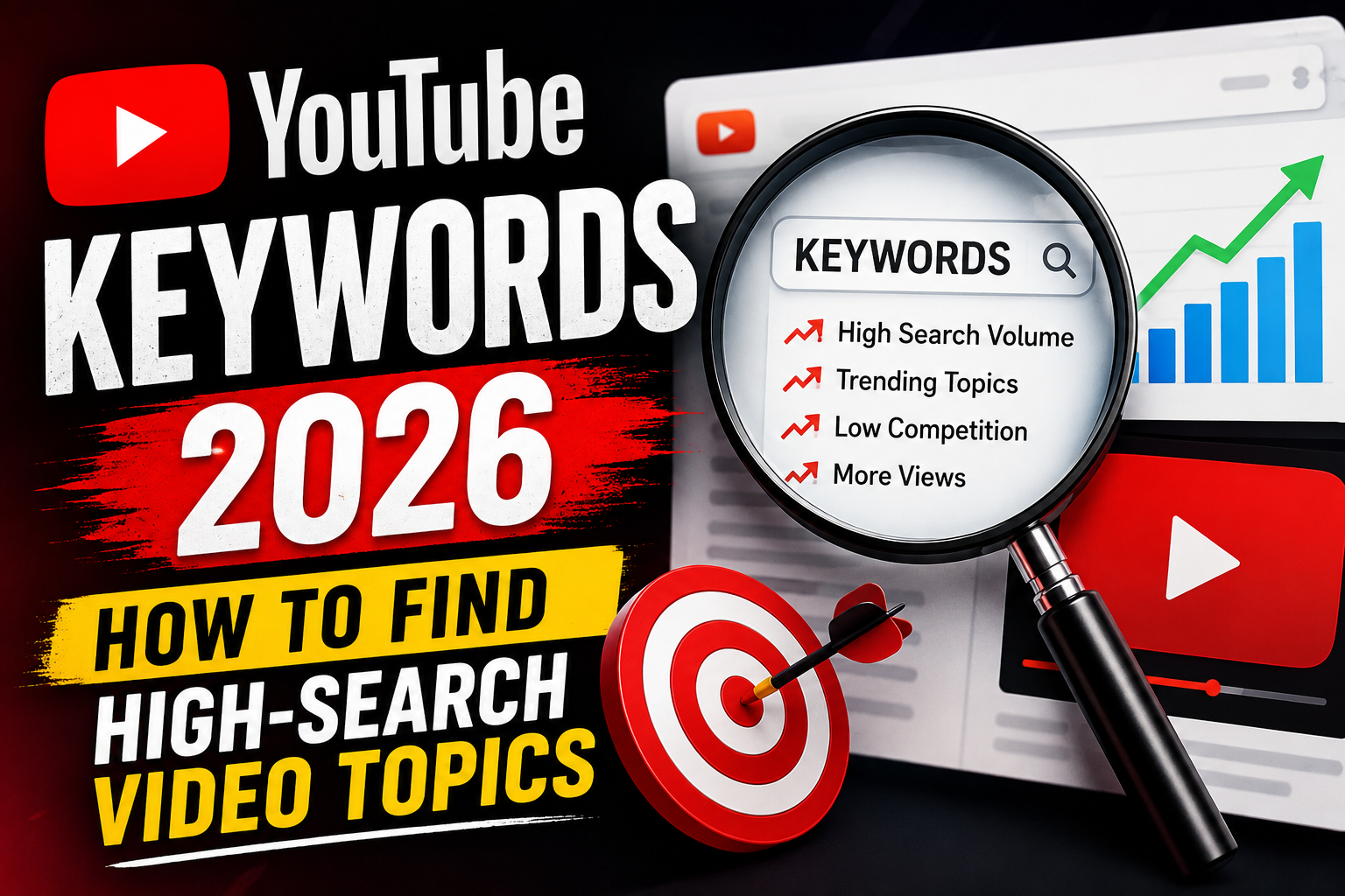 YouTube Keywords 2026: How to Find High-Search Video Topics