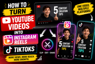 How to Turn YouTube Videos Into Instagram Reels and TikToks in 2026