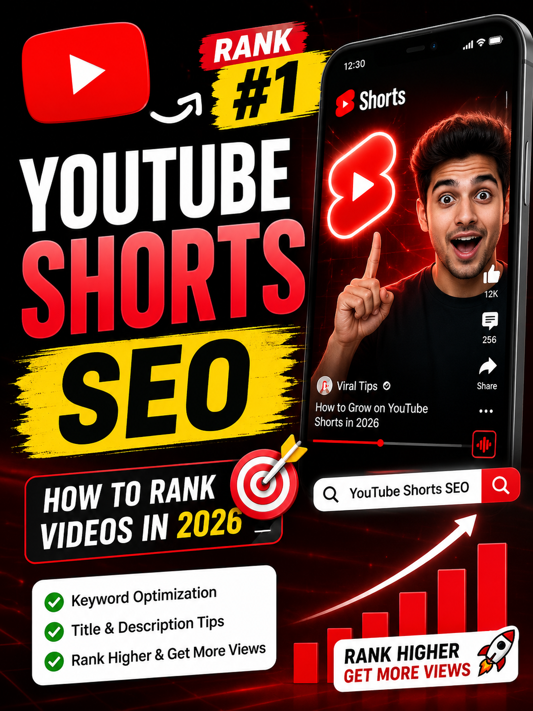 YouTube Shorts SEO: How to Rank Videos and Get More Views in 2026