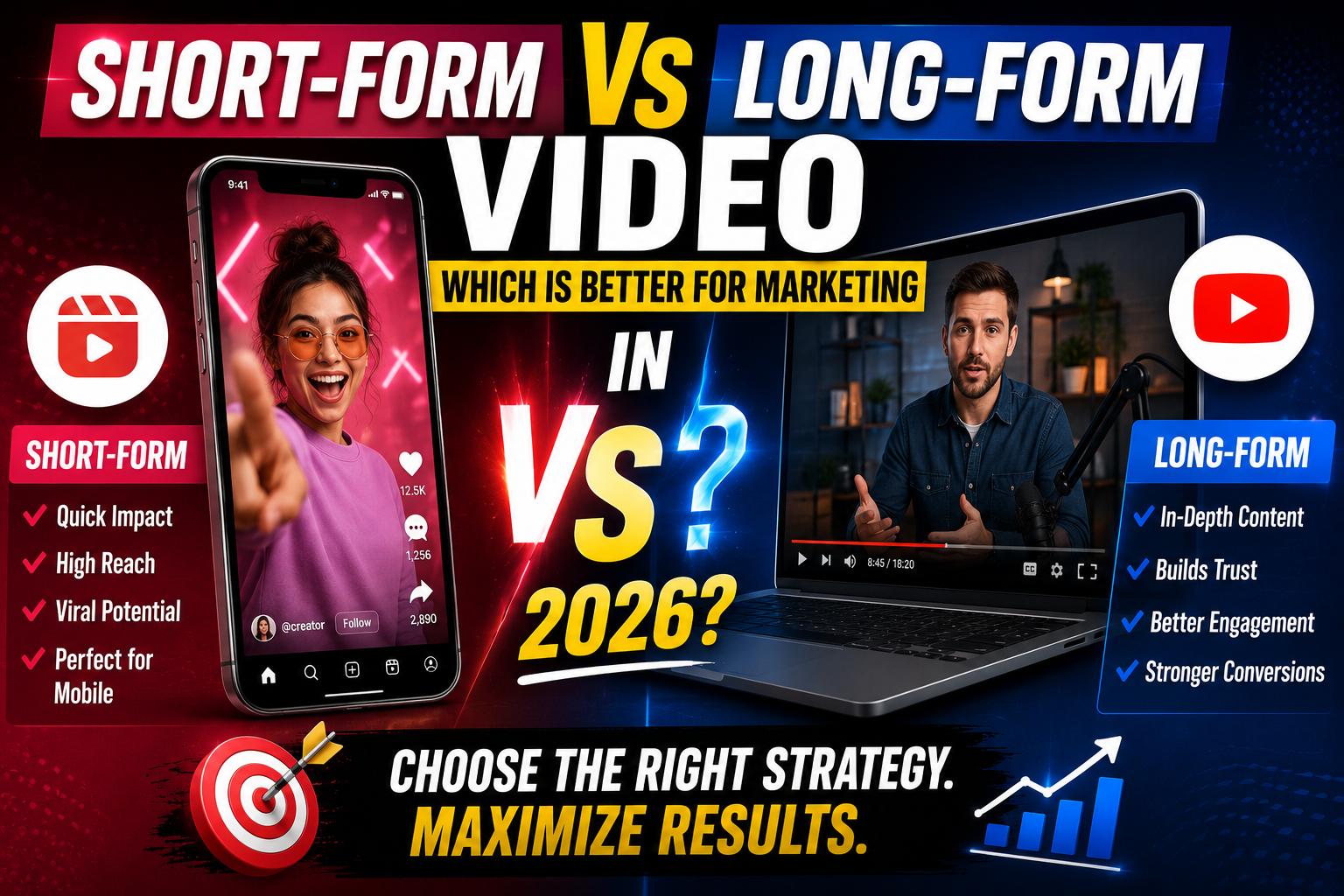 Short-Form vs Long-Form Video: Which Is Better for Marketing in 2026?