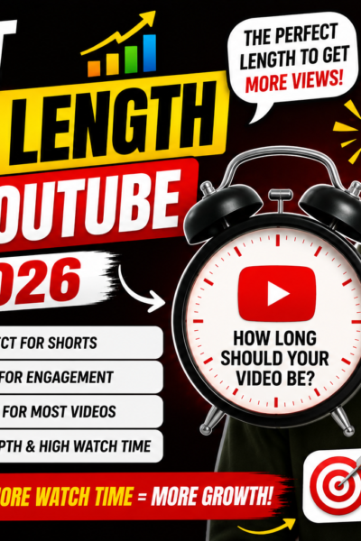 Best Video Length for YouTube in 2026: How Long Should Your Videos Be?