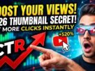YouTube Thumbnail Tips to Increase CTR in 2026: How to Get More Clicks