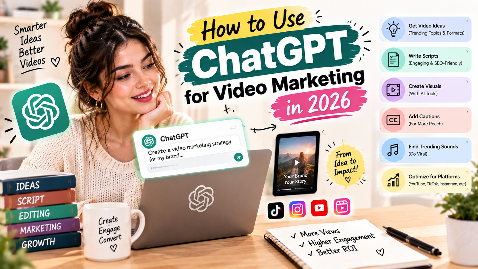 How to Use ChatGPT for Video Marketing in 2026