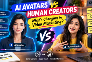 AI Avatars vs Human Creators: What’s Changing in Video Marketing?