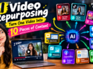 AI Video Repurposing: Turn One Video Into 10 Pieces of Content