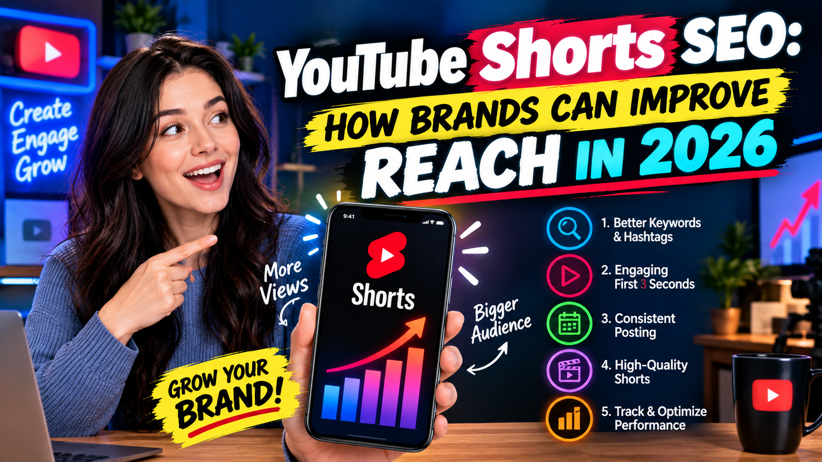 YouTube Shorts SEO: How Brands Can Improve Reach in 2026