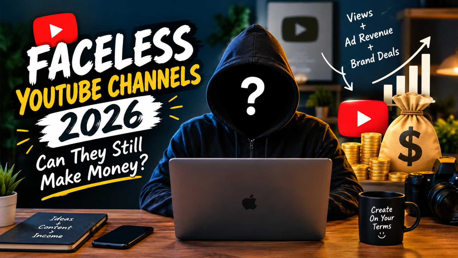 Faceless YouTube Channels 2026: Can They Still Make Money?