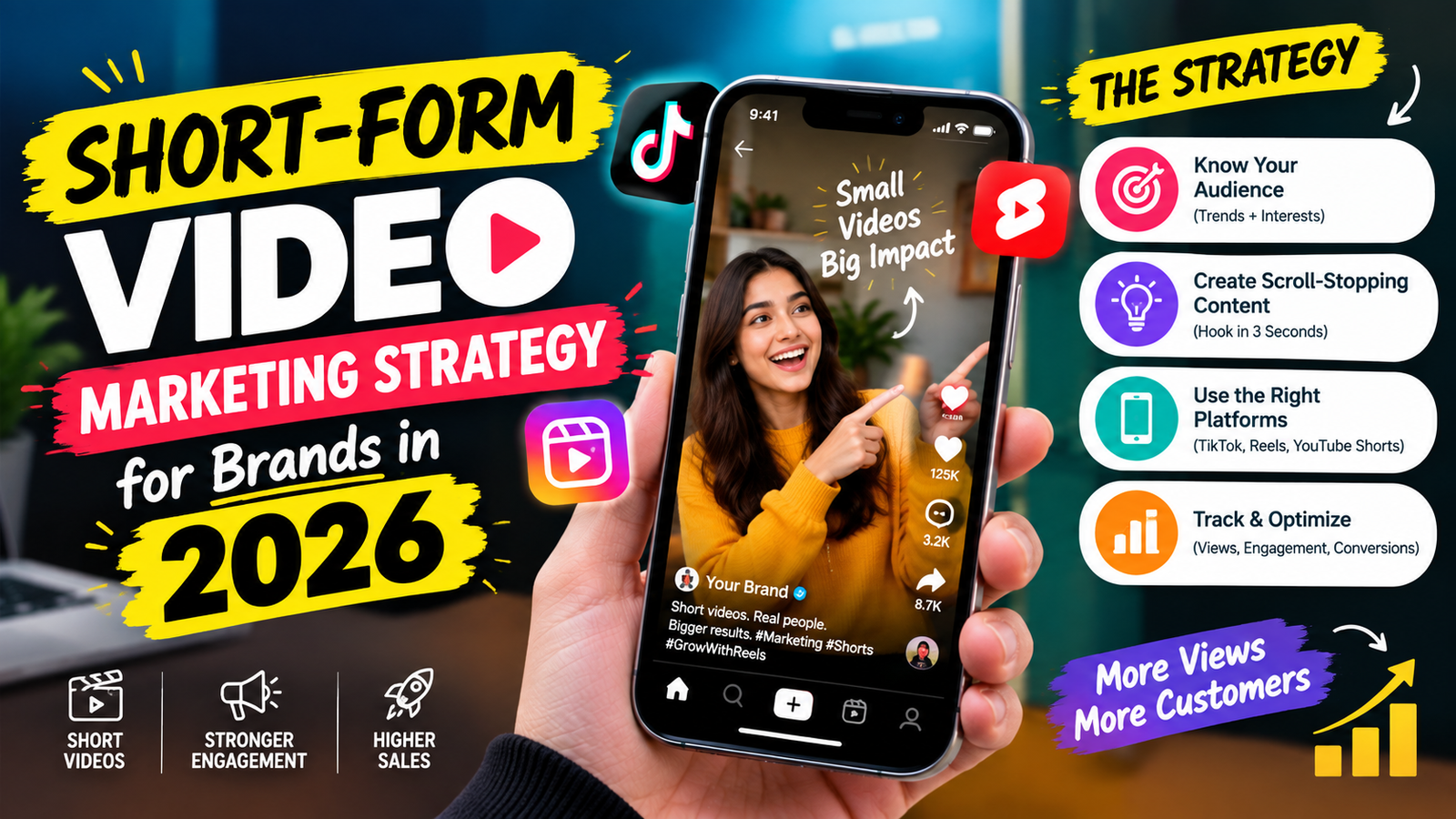 Short-Form Video Marketing Strategy for Brands in 2026