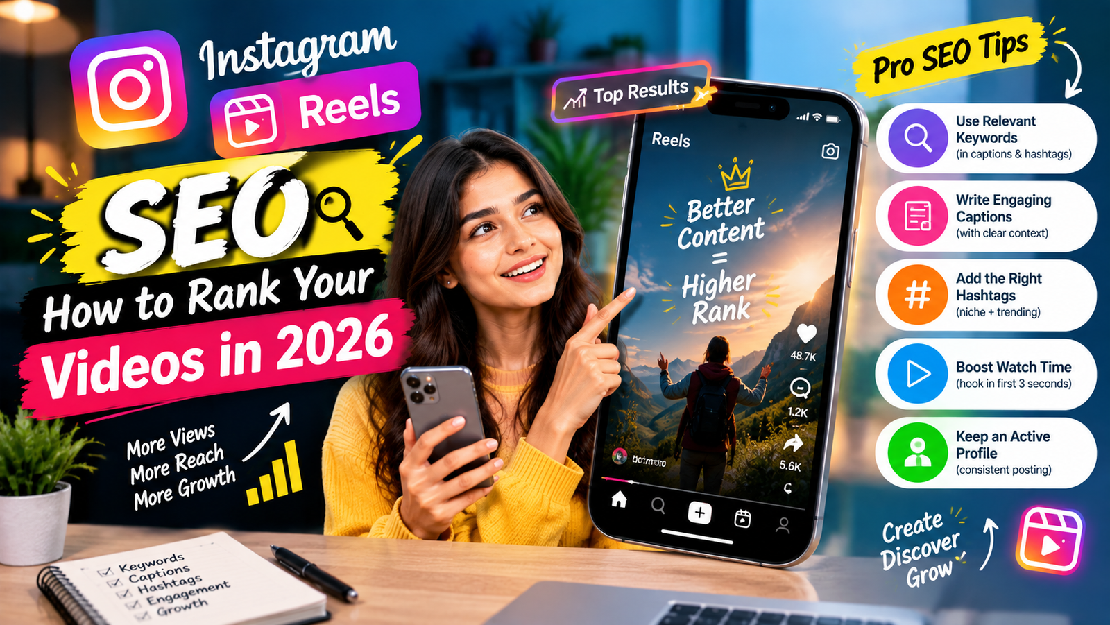 Instagram Reels SEO: How to Rank Your Videos in 2026