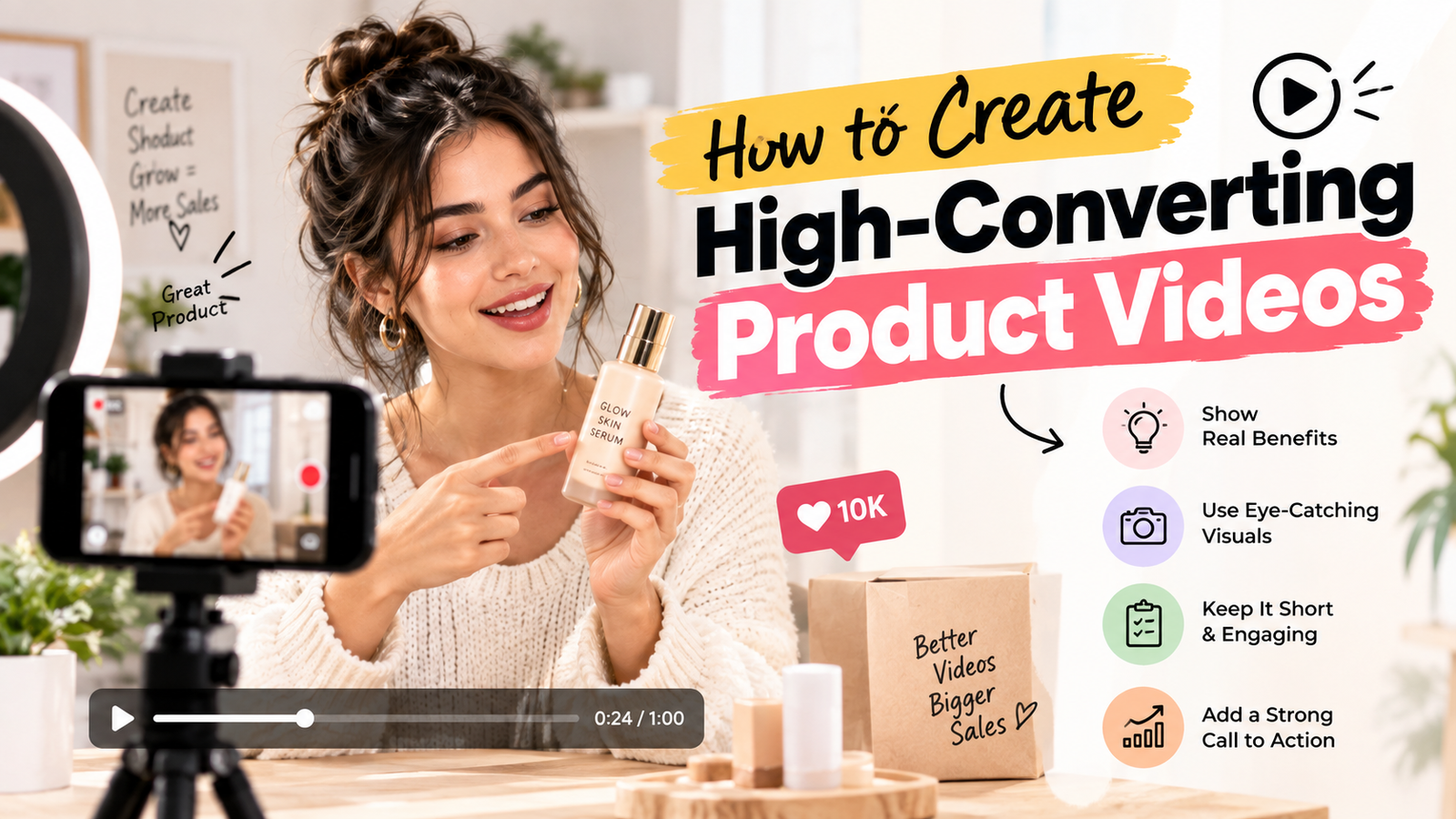 How to Create High-Converting Product Videos in 2026